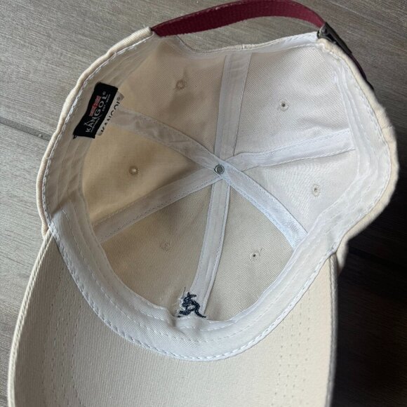 Kangol Brand Fashionable Adjustable Cotton Baseball-style Cap Hat Ivory - Picture 3 of 7